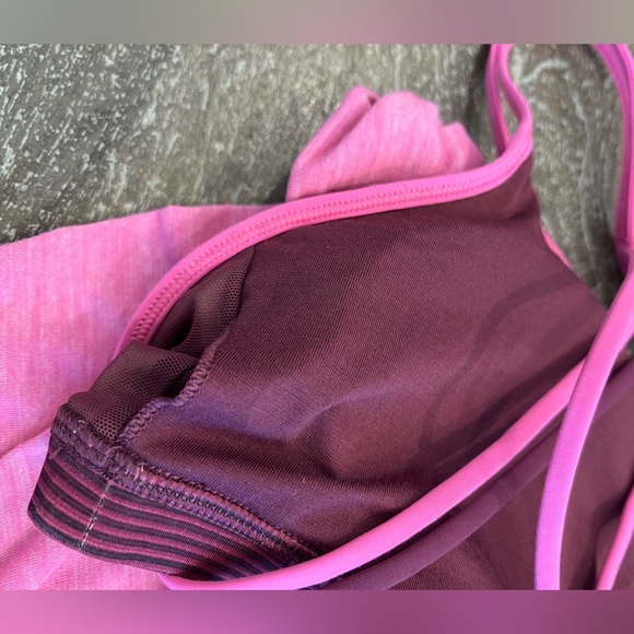 lululemon athletica Lighten Up Tank - Heathered Pink - Picture 7 of 9